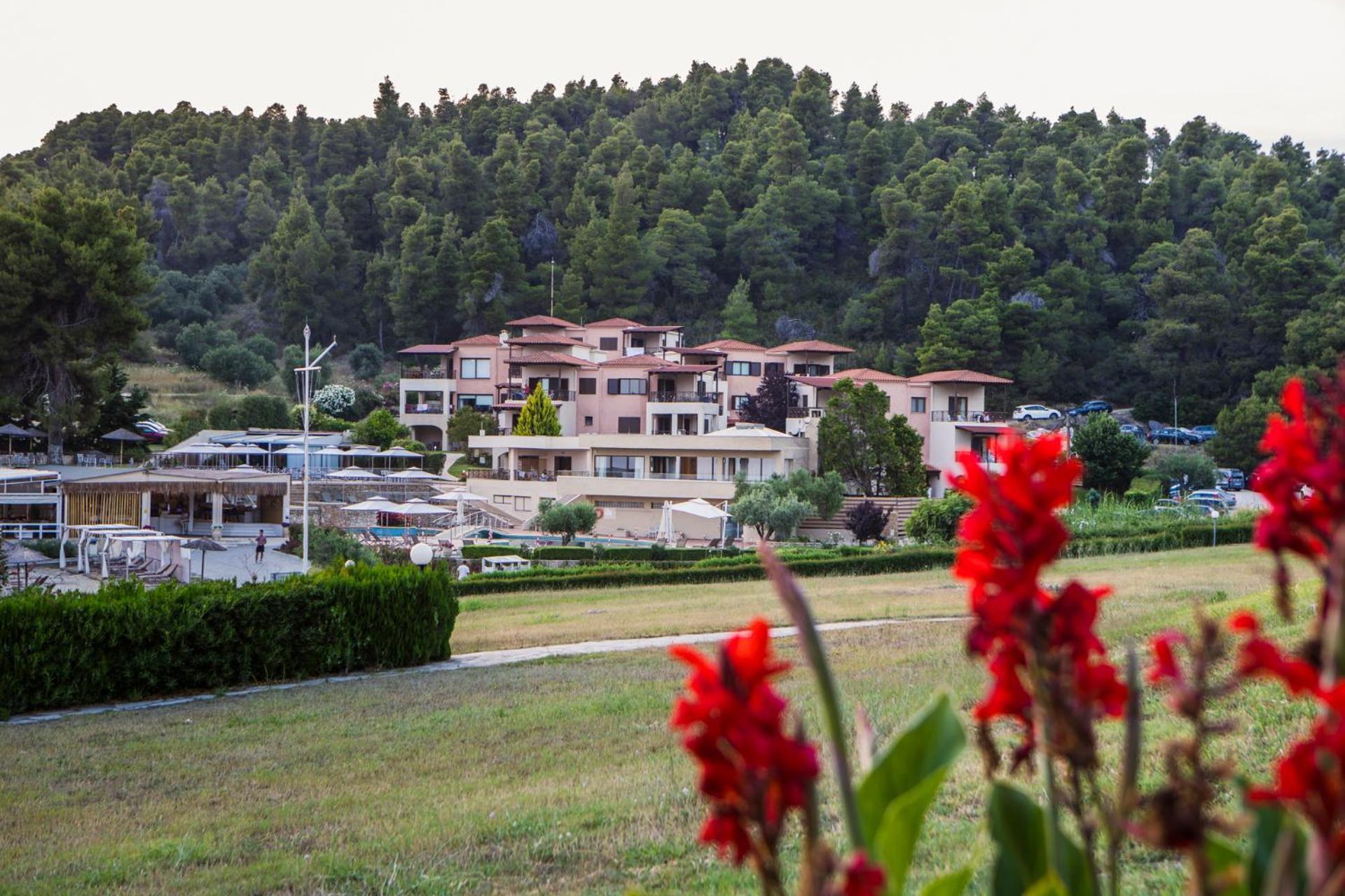 Elani Bay Resort Siviri Exterior foto